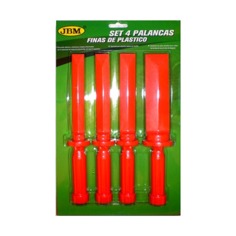 SET DE 4 PALANCAS DE NYLON TIPO CUCHILLA 51832