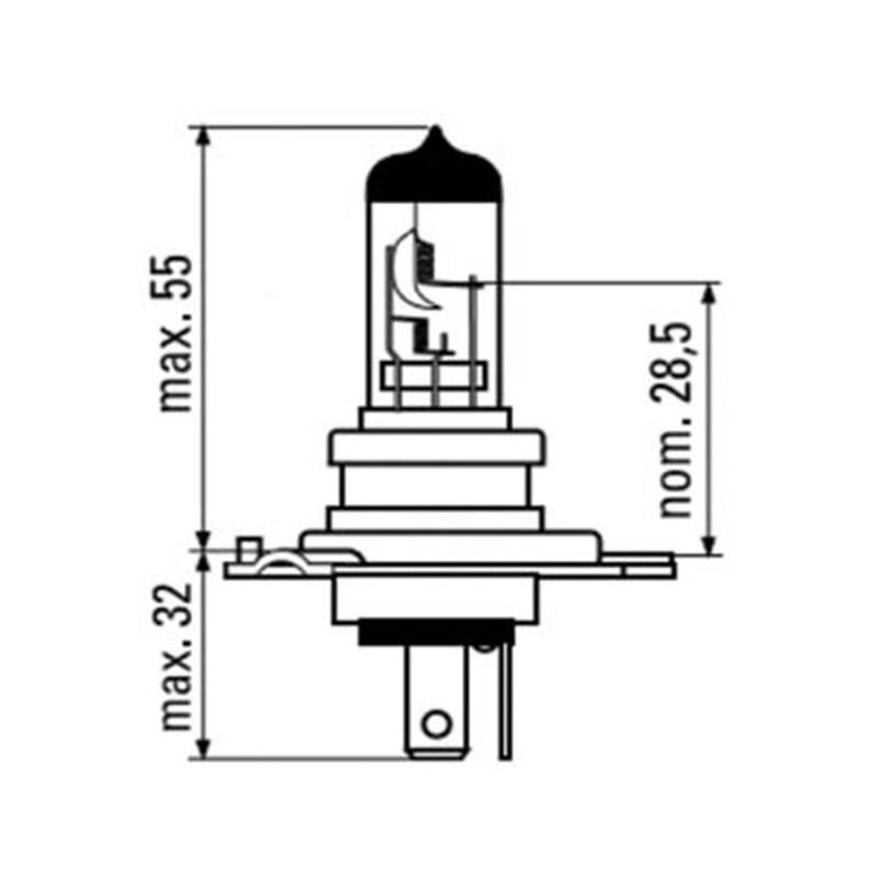 LÁMPARA OBN H4 52364