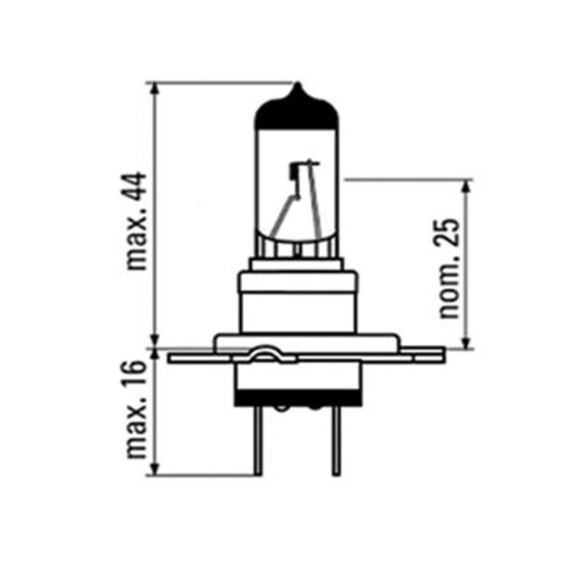 LÁMPARA OBN H7 55W 52365