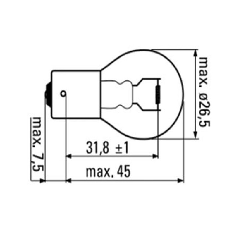 LÁMPARA OBN 12V 1 POLO 52366