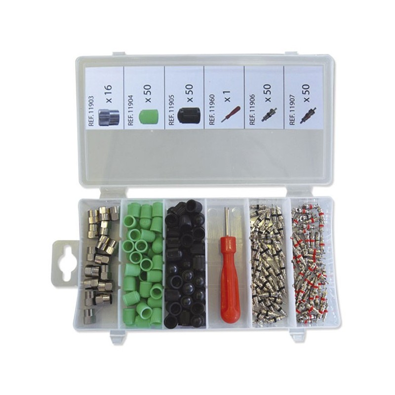 SET DE TAPONES Y OBUSES PARA NEUMÁTICOS 52673