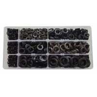 ESTUCHE ARANDELAS GROWNER  NEGRAS 1.735 PIEZAS 52032