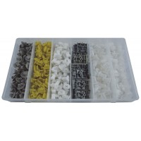 ESTUCHE DE CLIPS PLASTICOS RENAULT 300 PCS 52897
