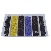 ESTUCHE DE CLIPS PLASTICOS VAUXHALL/OPEL 300 PCS 52898