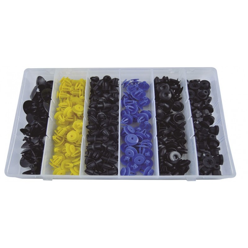 ESTUCHE DE CLIPS PLASTICOS VAUXHALL/OPEL 300 PCS 52898