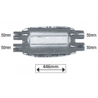 CATALIZADOR UNIVERSAL PLANO DE 3.0CC HASTA 7.0CC 2 ENTRAD.+2 SALIDAS 51551