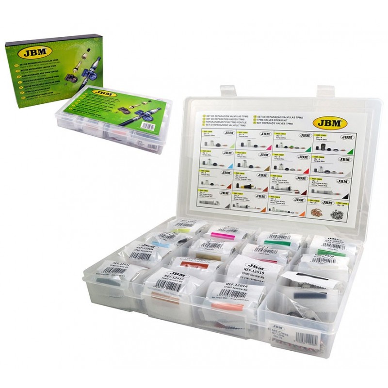 SET DE REPARACIÓN VÁLVULAS TPMS
