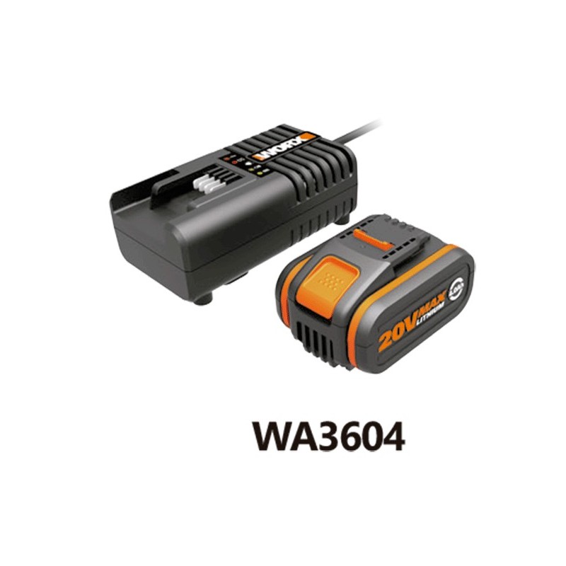 Batería li-ion 20 V + cargador A3860 WA3604