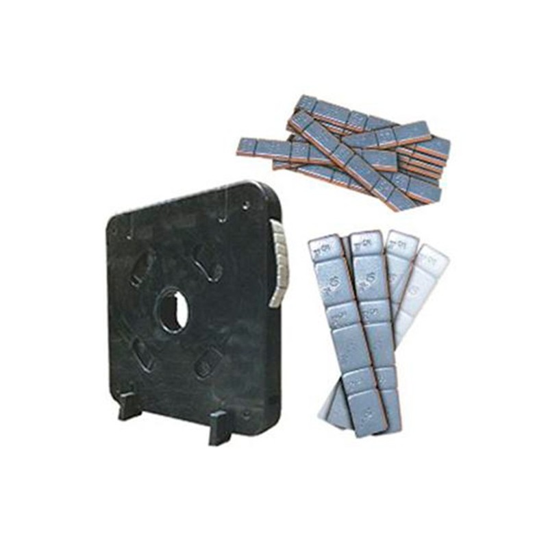 CONTRAPESA DE HIERRO AUTOADHESIVA EN PASTILLA DE 45GR. 50601