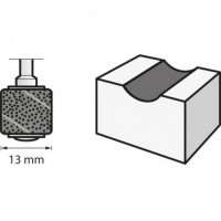Banda de lija de 13 mm,...