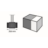 Rueda lijadora de abanico...