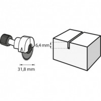 Hoja tronzadora 31,8 mm