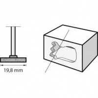 Punta de amolar de carburo...